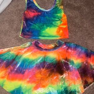 Wild rich kids rainbow 2 piece size 7/8